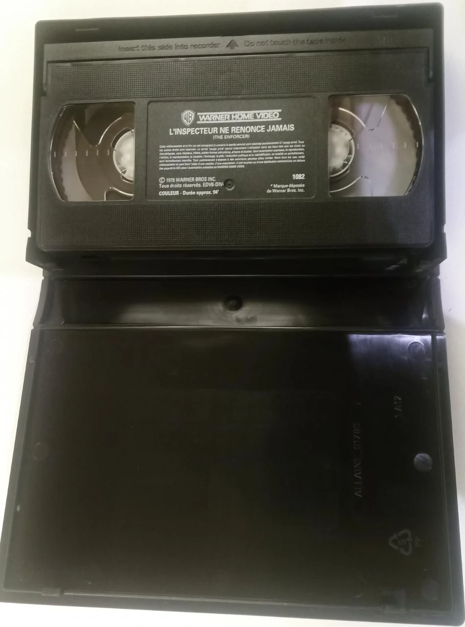El Inspector nunca se rinde Clint Eastwood en VHS – photo 3